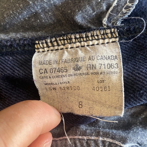 Vintage high waisted cutoff shorts - Picture 9 of 10